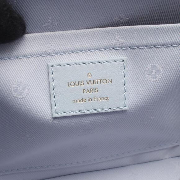 Louis Vuitton Alma Soft Bule Gram Blue Glacier Handbag Leather Blue - Picture 4 of 5